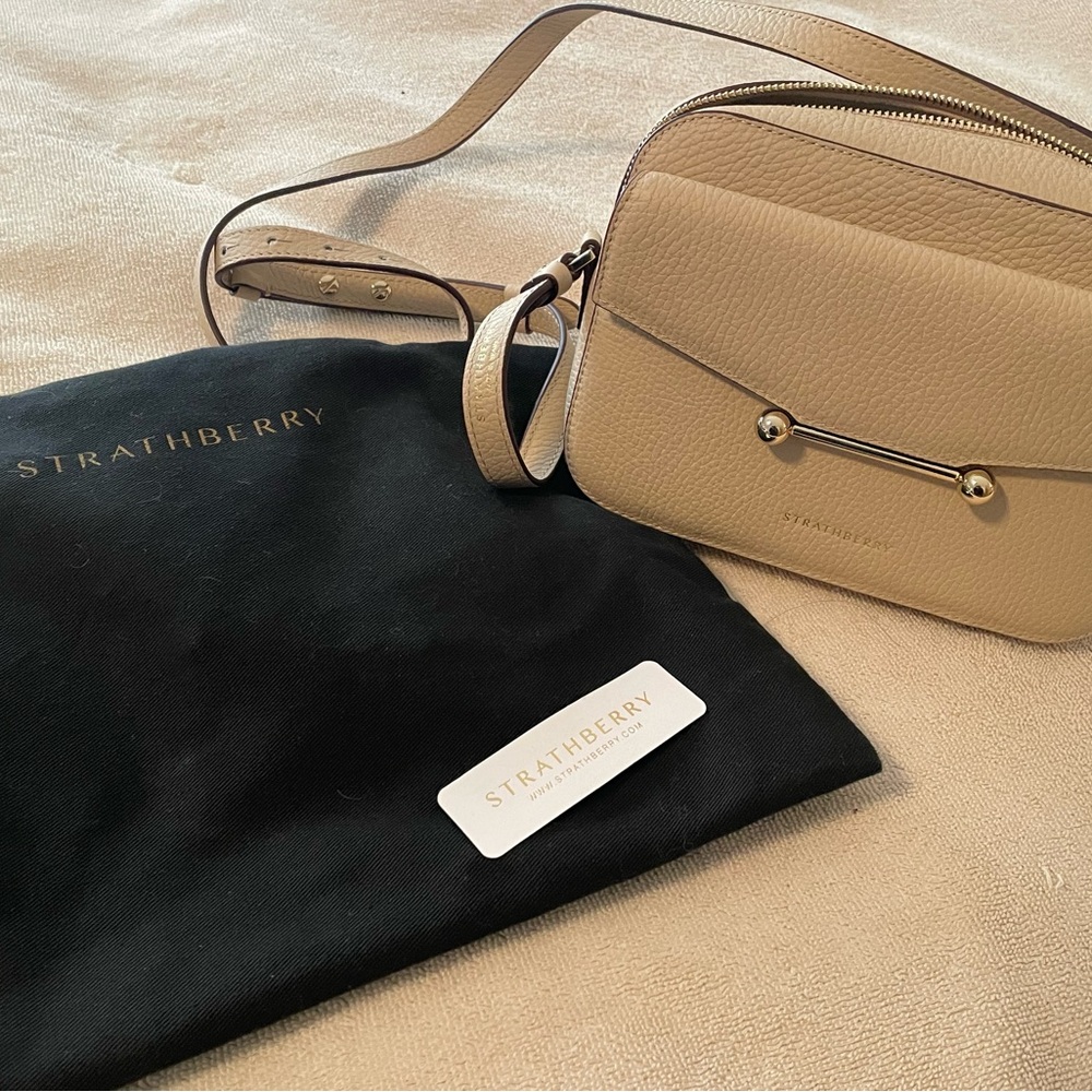 Strathberry Mosaic camera bag.